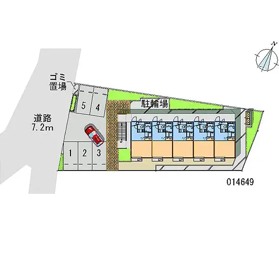 ★手数料０円★我孫子市東我孫子　月極駐車場（LP）